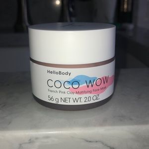 Coco wow pink clay mask